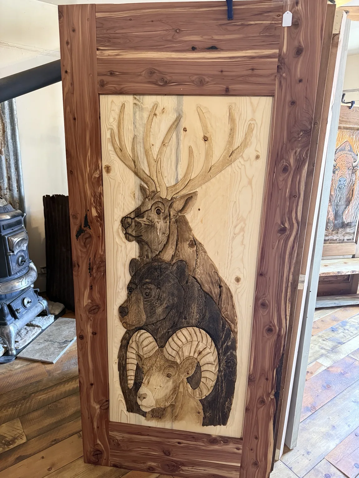 Wildlife custom door
